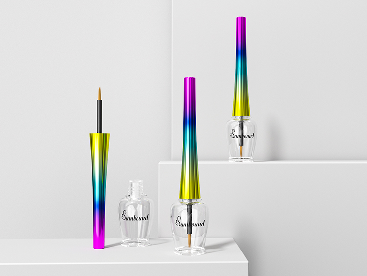 漸變色眼線增長(zhǎng)液空瓶注塑加工