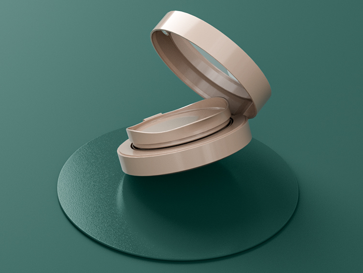 定制氣墊空盒圓形BB霜空盒子