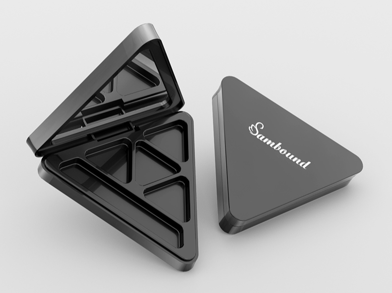 定制三角形眼影盤塑料包裝 定制三角形眼影盤塑料包裝