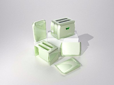 烤面包機外殼注塑成型