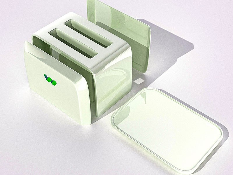 烤面包機外殼注塑成型